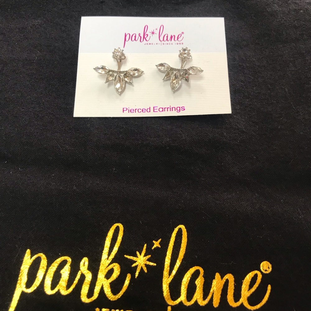 Crystal Pierced Earrings by Park Lane - Picture 7 of 7